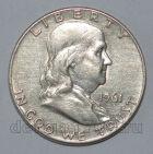 США 1/2 доллара 1961 года D Франклин , #813-0349