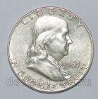 США 1/2 доллара 1963 года D Франклин , #813-0350