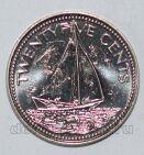 Багамские острова 25 центов 1979 года, #813-0366