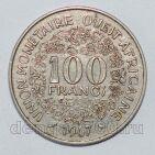 Западная Африка 100 франков 1967 года, #813-0466 