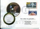 Жетон фарфор мейсон Браун буклет-конверт с марками, #d232-043-083