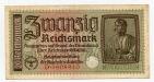Германия 20 марок 1940-1945гг оккуп. Прибалтики D5608940, #l476-003