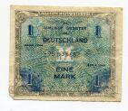 Германия 1 марка 1944 года оккупационная эмиссия, #l542-027