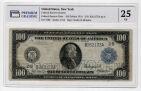  100  1914 262133   PG VF25, #l908-001